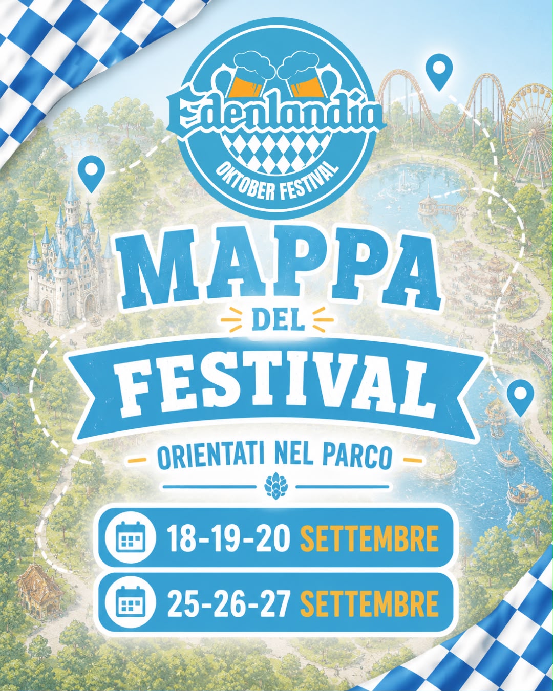 Mappa del festival Oktober Festival